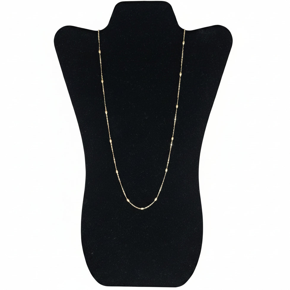 Joyeria Oro Laminado Cadena Eslabones Chicos