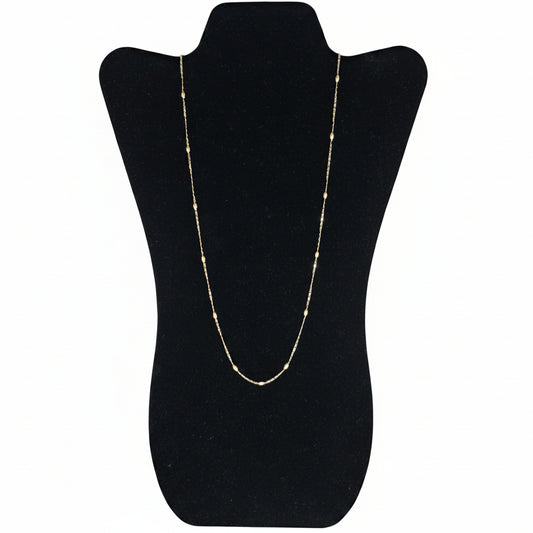 Joyeria Oro Laminado Cadena Eslabones Chicos