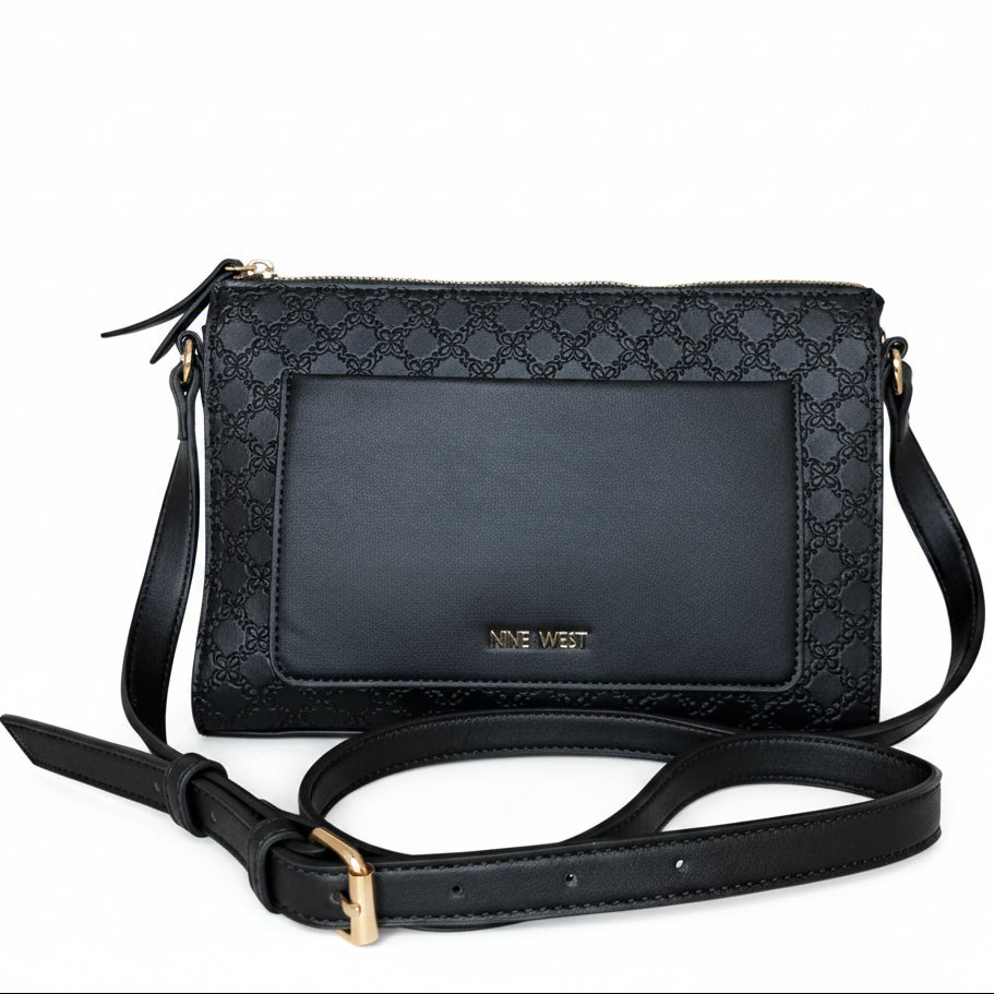 CBM NINE WEST Bolsa Negra Hombro