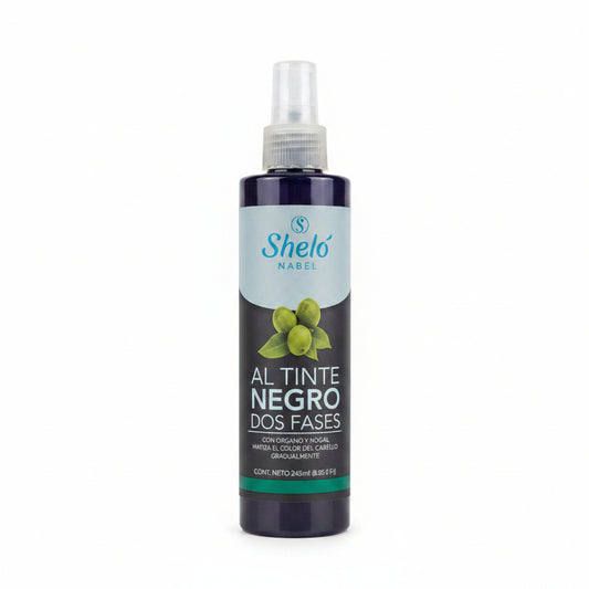 CBM Shelo Nabel  Shampoo Tinte Negro 2 Fases