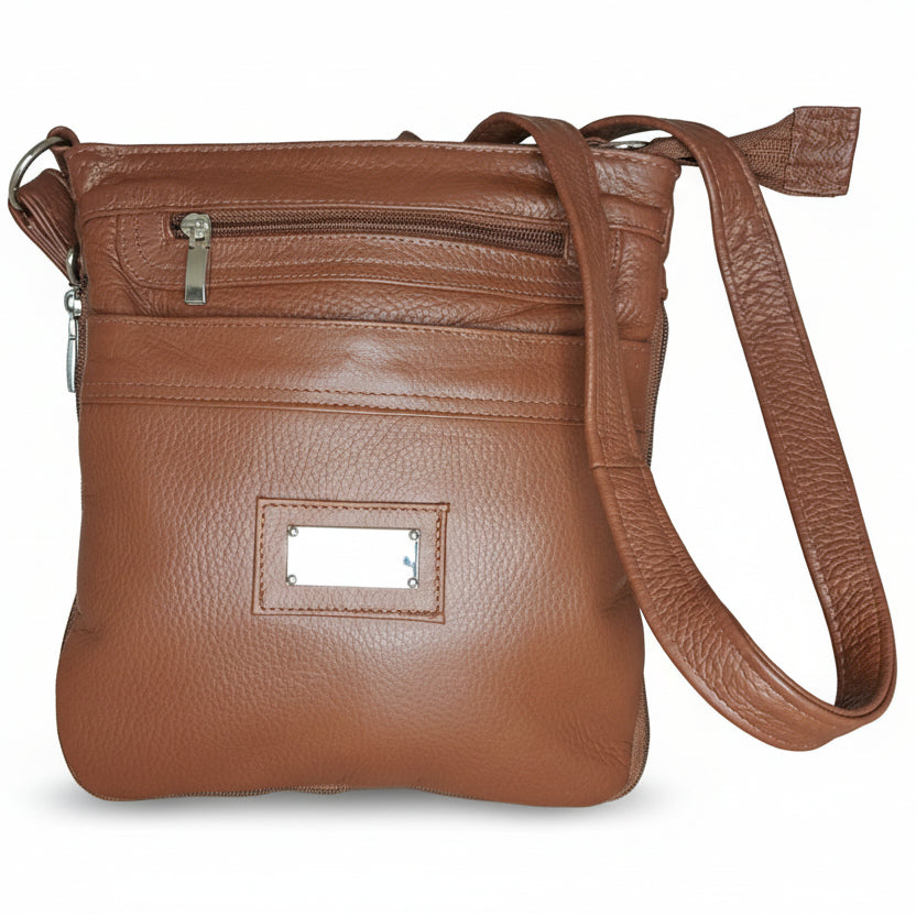Bolsas M.L Bolsa Piel Camello