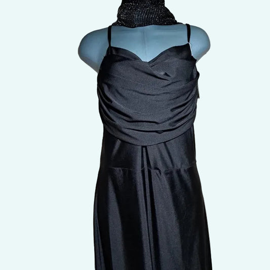 CarolinaBoutique  Vestido Fiesta Negro