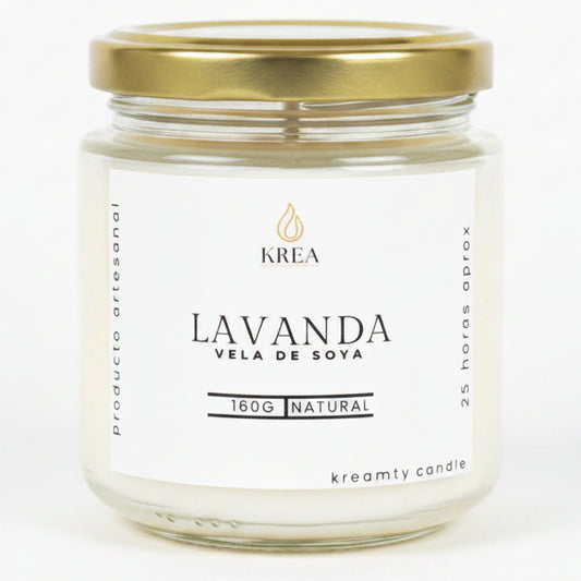 KREA VA Vela Frasco Lavada