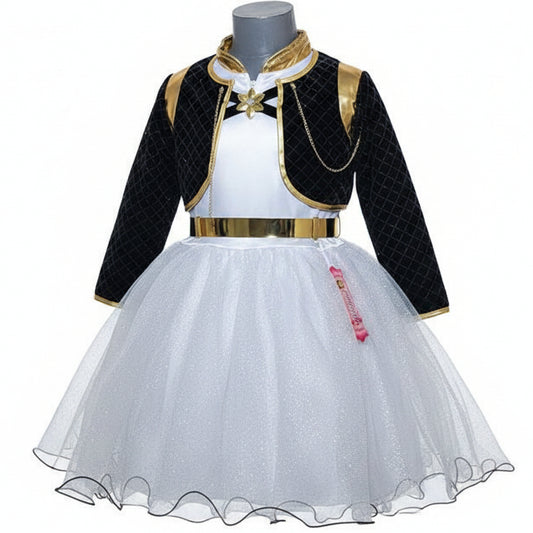 NVI Vestido Kpop Brillos Terciopelo