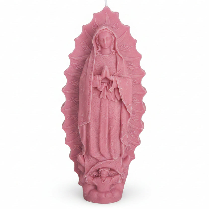 FlorDeLaSabiduria Vela Virgen Guadalupe