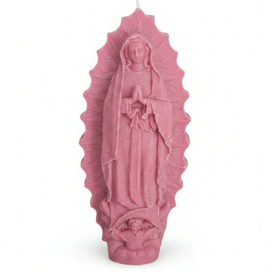 FlorDeLaSabiduria Vela Virgen Guadalupe