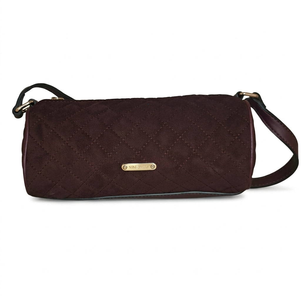 CBM Bolsa 9W hombro Gamuza Uva