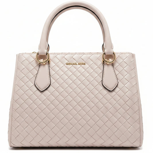 CBM MICHAEL KORS Bolsa Mano Trenzado Rosa