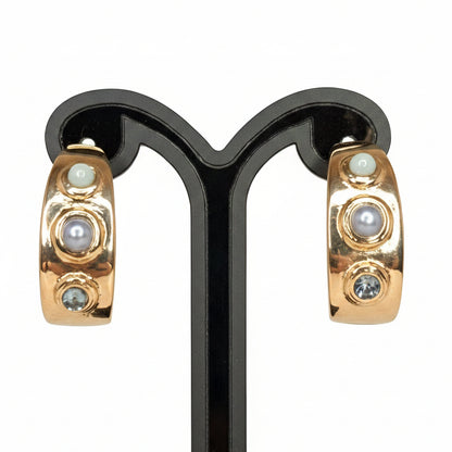 CBM Arete Dorado Piedra Azul