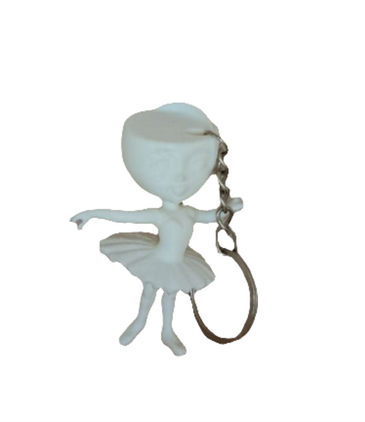 Crea3D Mujer Llavero Ballerina Capuchina