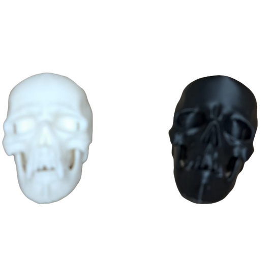 Crea3D Mujer Craneo Blanco Negro
