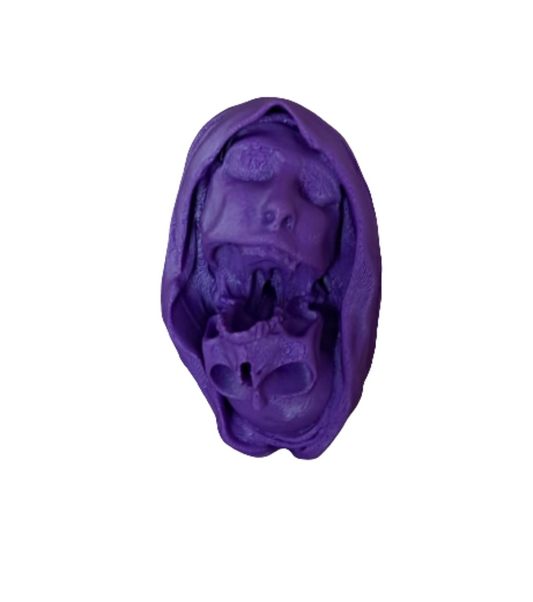 Crea3D Mujer Calavera Morada