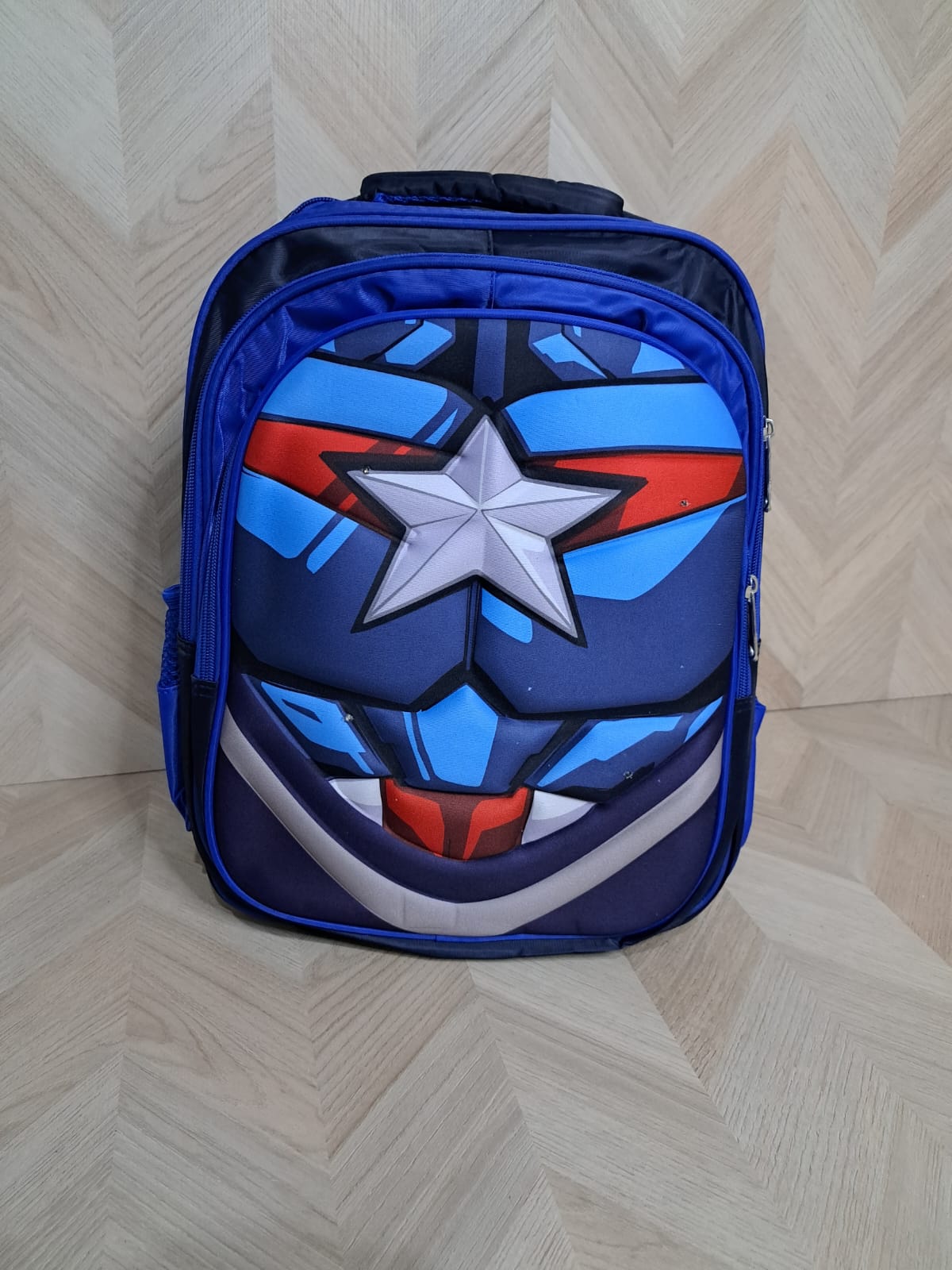 Mochila Escolar Capitan A 3Pzas