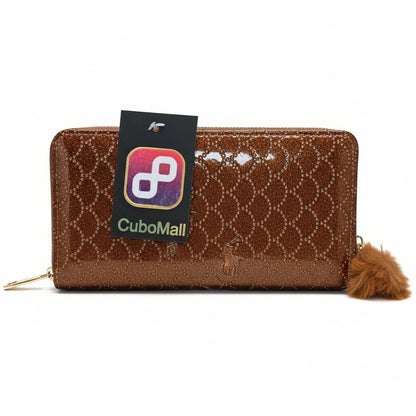Cartera de Mano Color Metalico