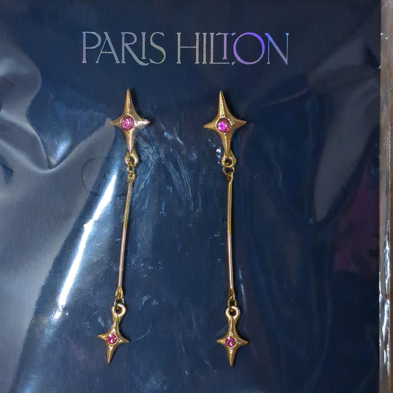 Joyeria Nice Aretes PH Dorado Largos