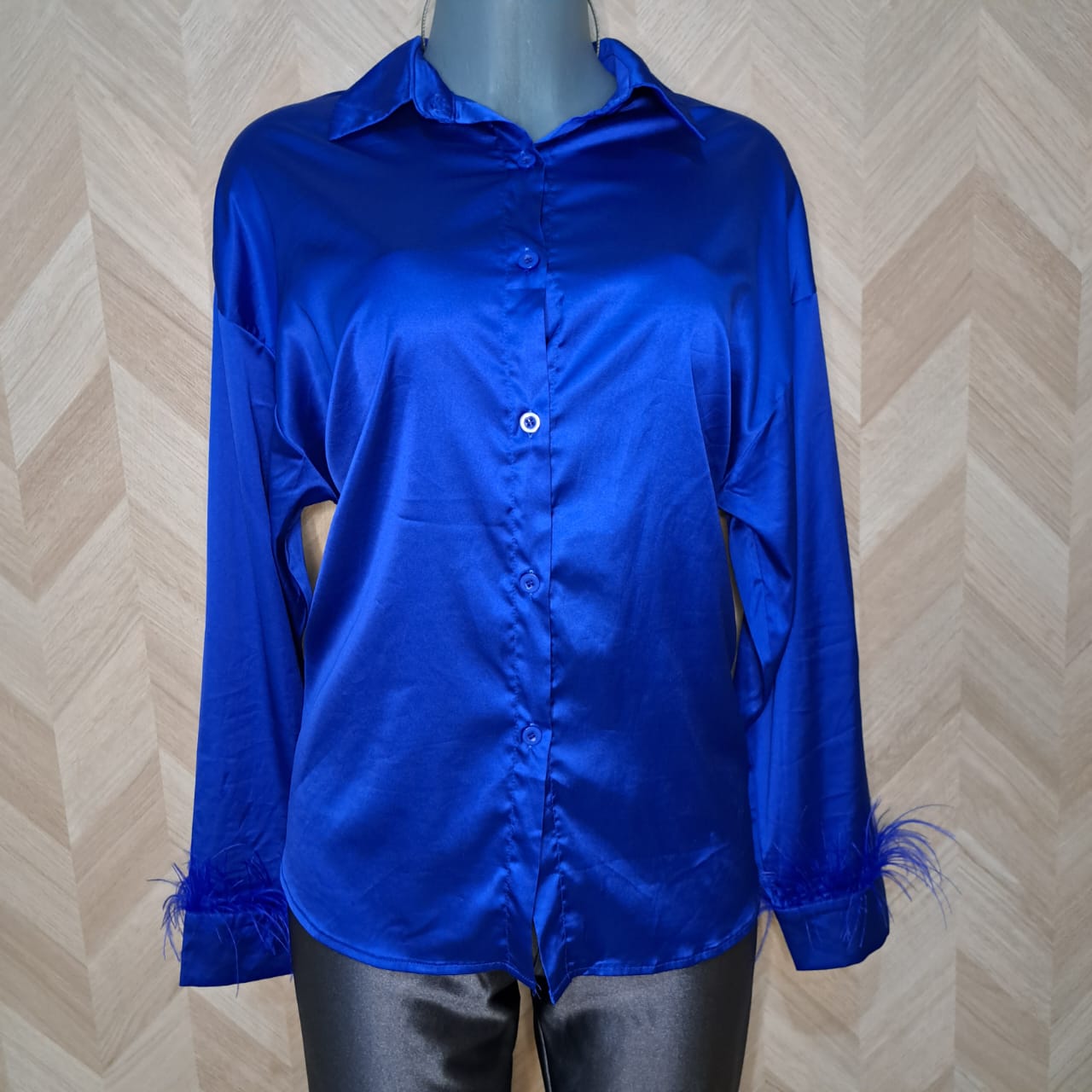 Productos Esther Rangel Blusa Azul Rey