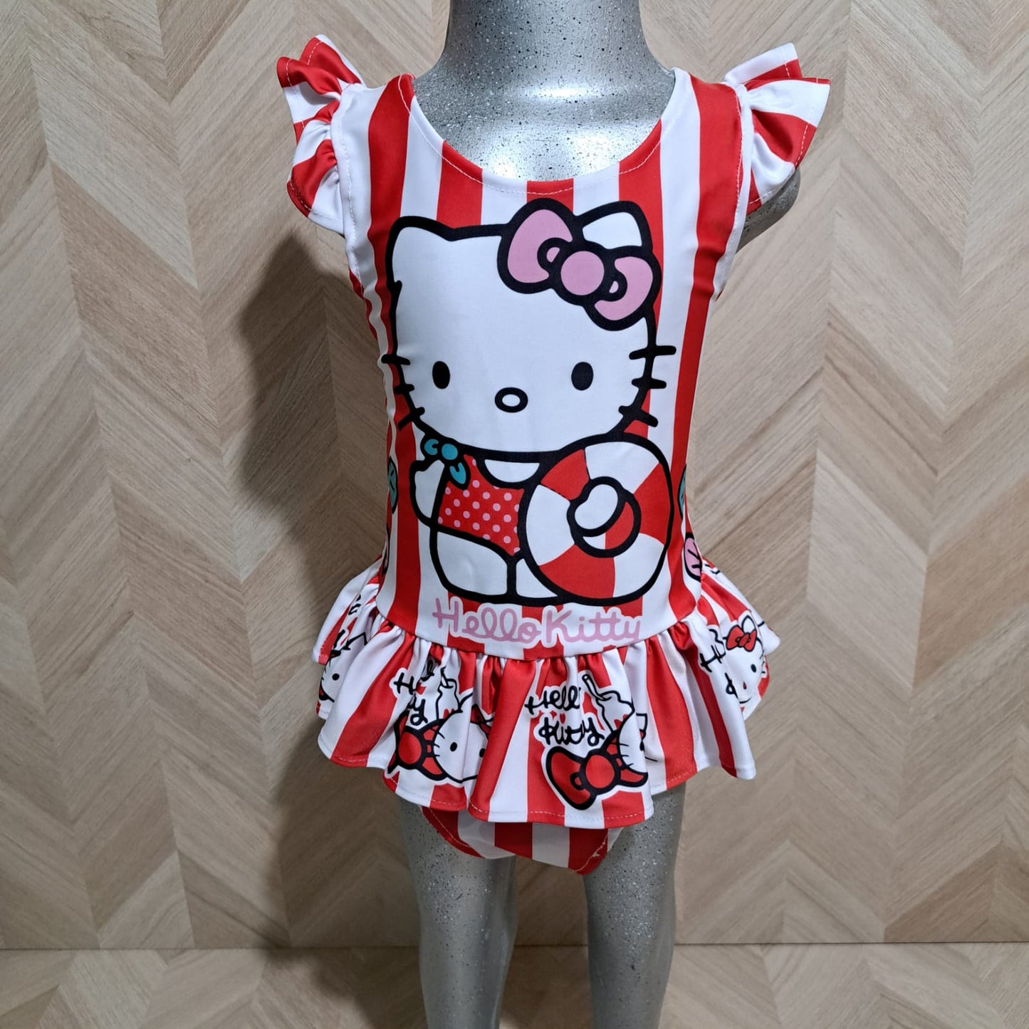 Cenicienta Trajes Bano Kitty Rojo