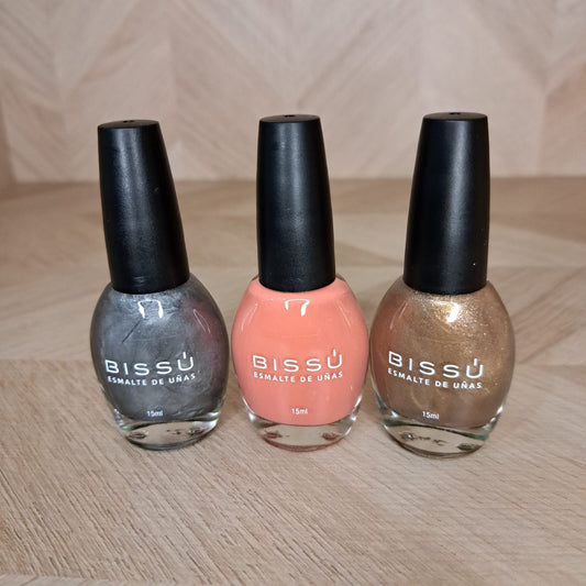 Maquillaje Bissu Esmalte Diferente Colores