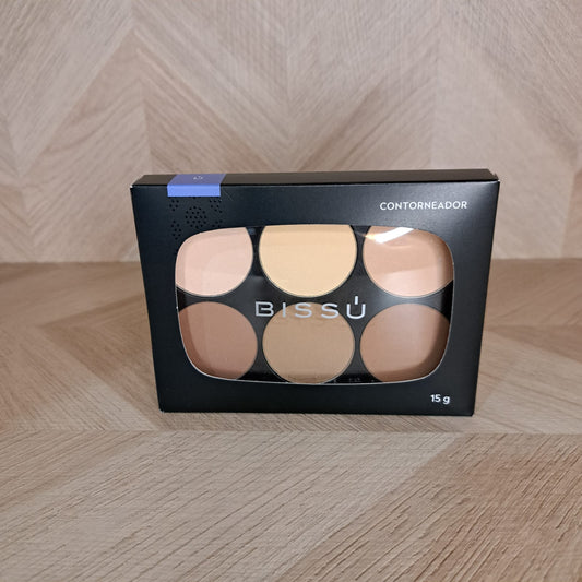 Maquillaje Bissu Contorneador Paleta Rostro