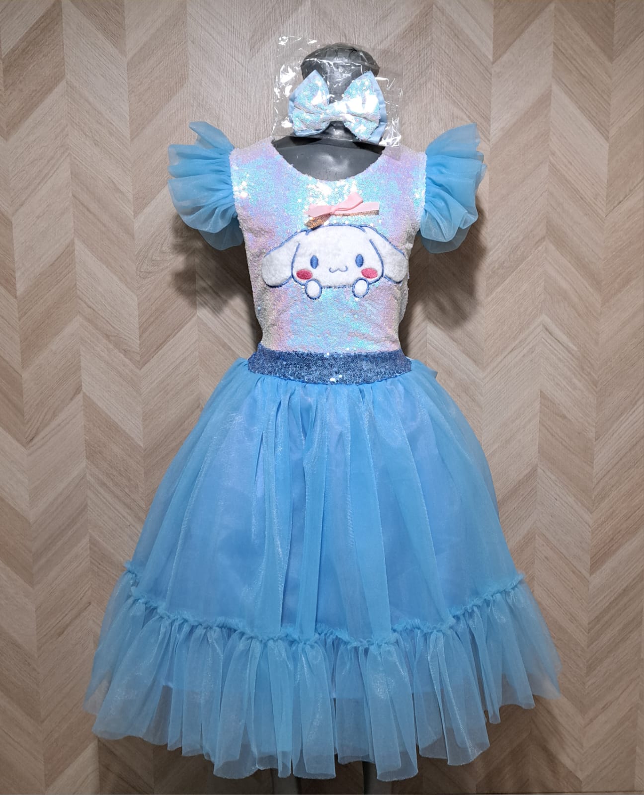 Niña Vestuarios Infantiles Vestidos Cinnamoroll Gala Azul