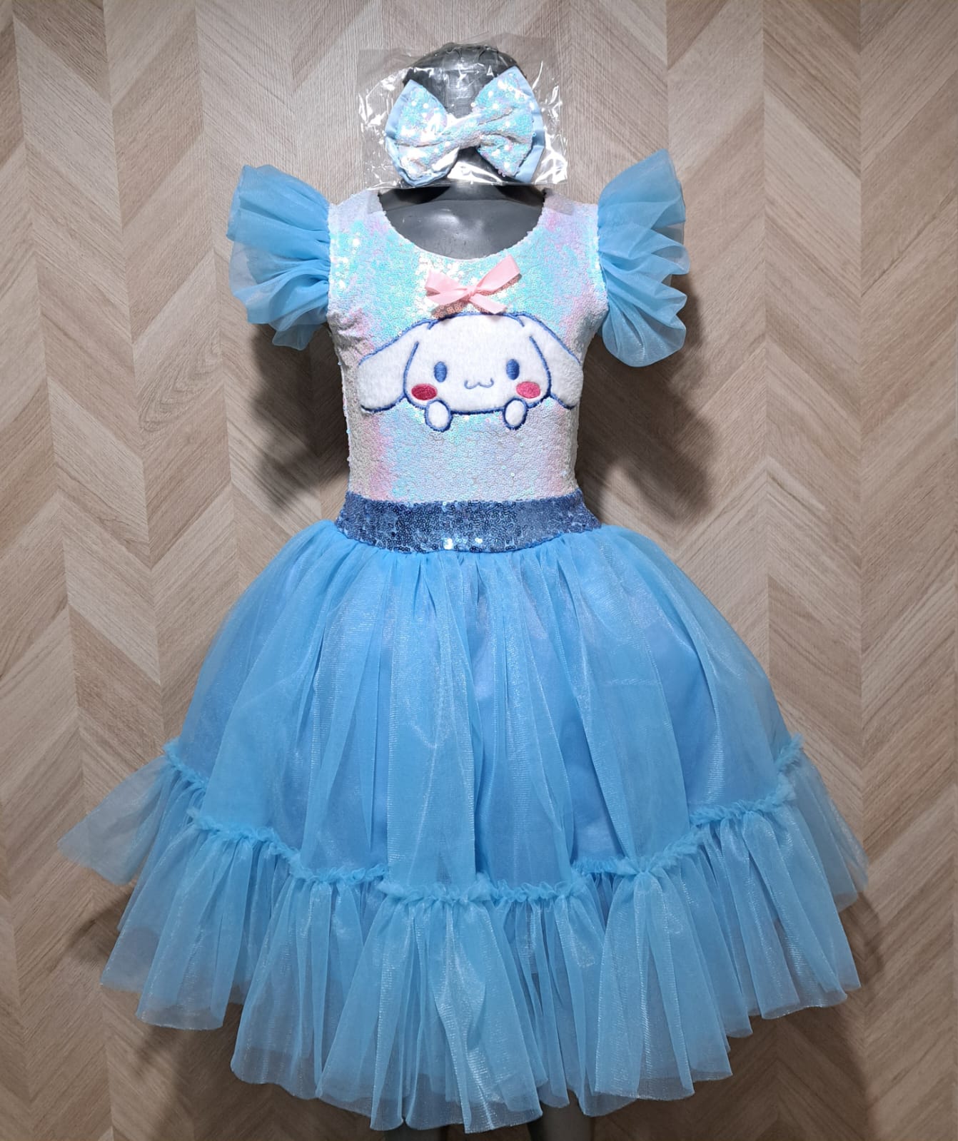 Niña Vestuarios Infantiles Vestidos Cinnamoroll Gala Azul