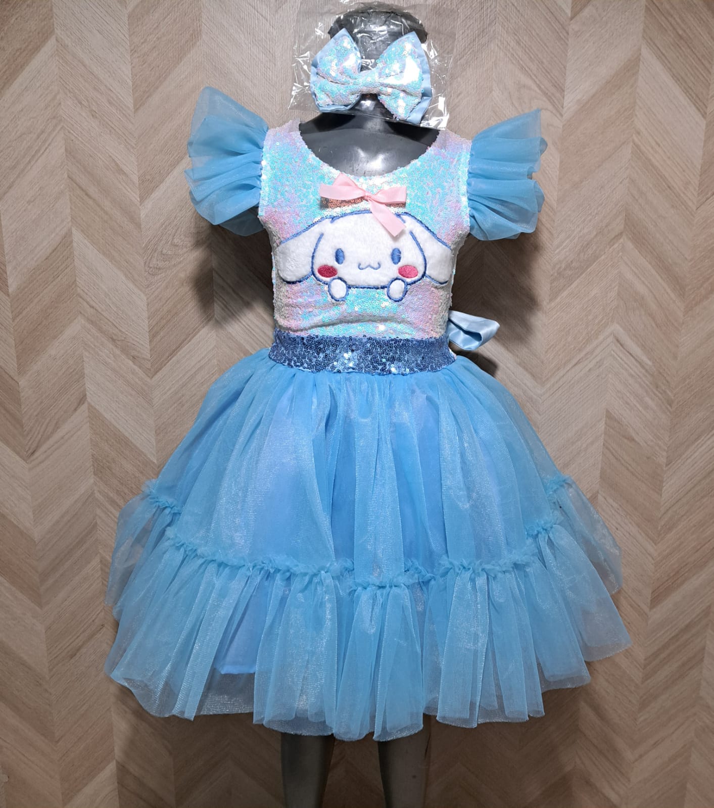 Niña Vestuarios Infantiles Vestidos Cinnamoroll Gala Azul