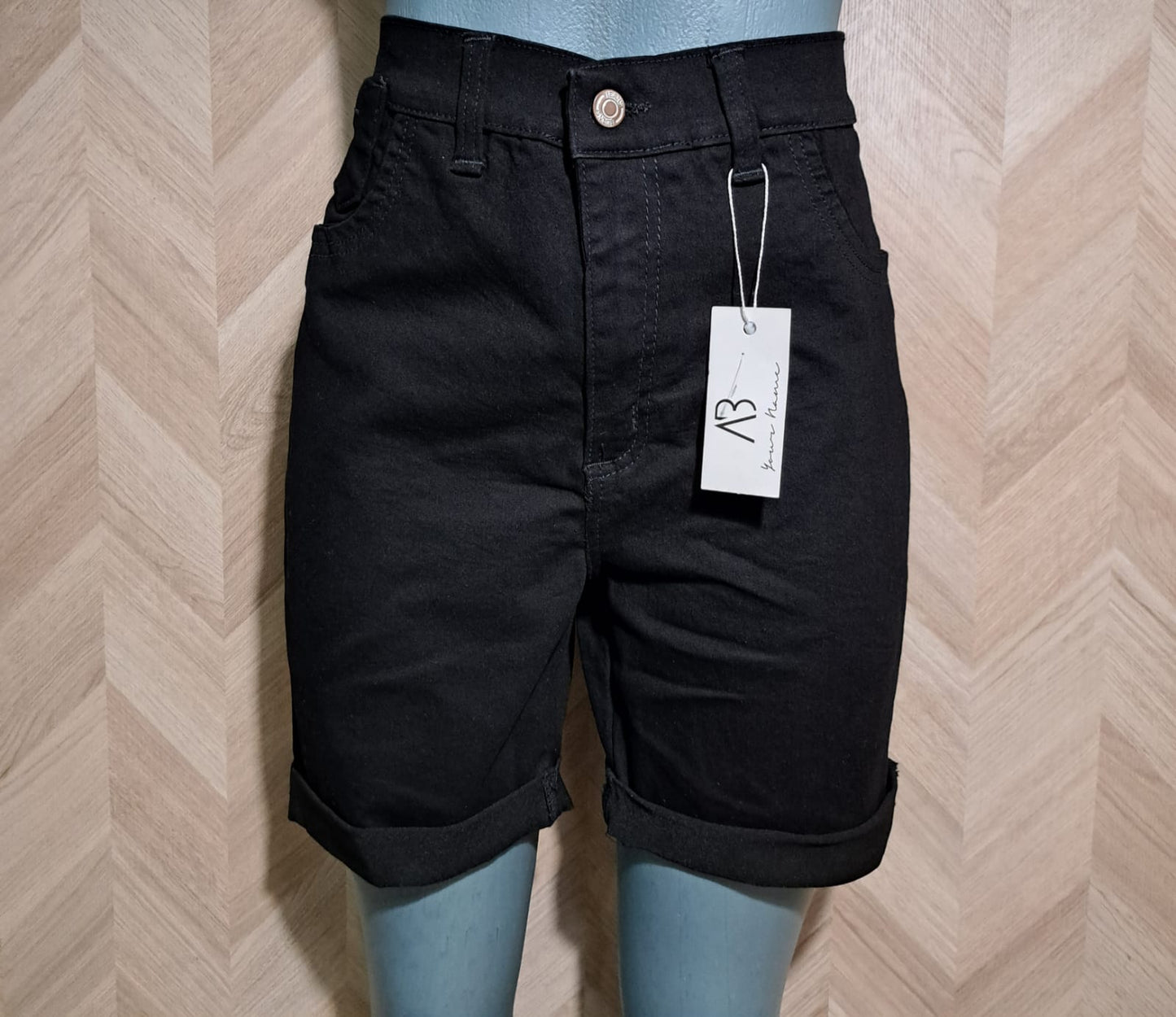 Ropa Angy Shorts Dama Negro