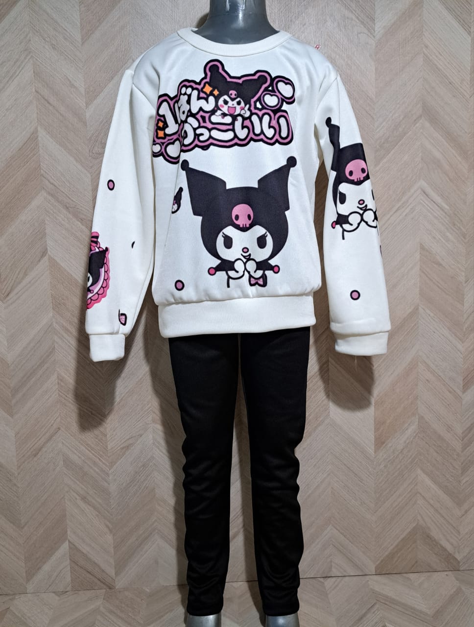 Cenicienta Traje Kuromi Malla Sudadera