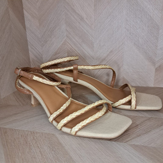 Productos Esther Rangel Huaraches Beige Cafe