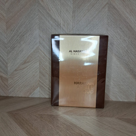 Perfume Caja Pandora Haramain Amber Oud