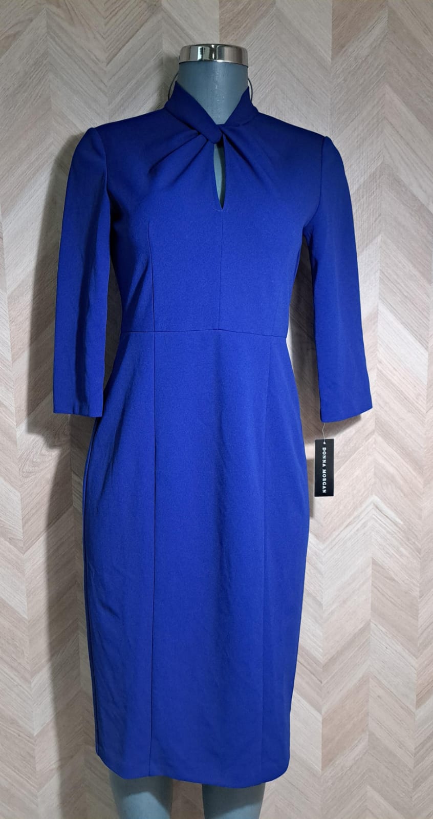 Productos Esther Rangel Vestido ML Azul Rey