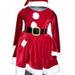 Niña Vestuarios Infantiles Vestidos Santa Claus Gorro