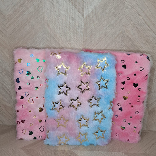 SHdez Libretas Peluche Varios Colores
