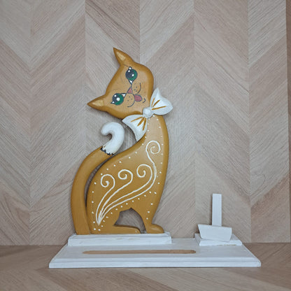 Arte Osuna Porta Celular Gato