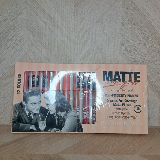 AH GiftShop Lip Gloss Matte 12 Piezas