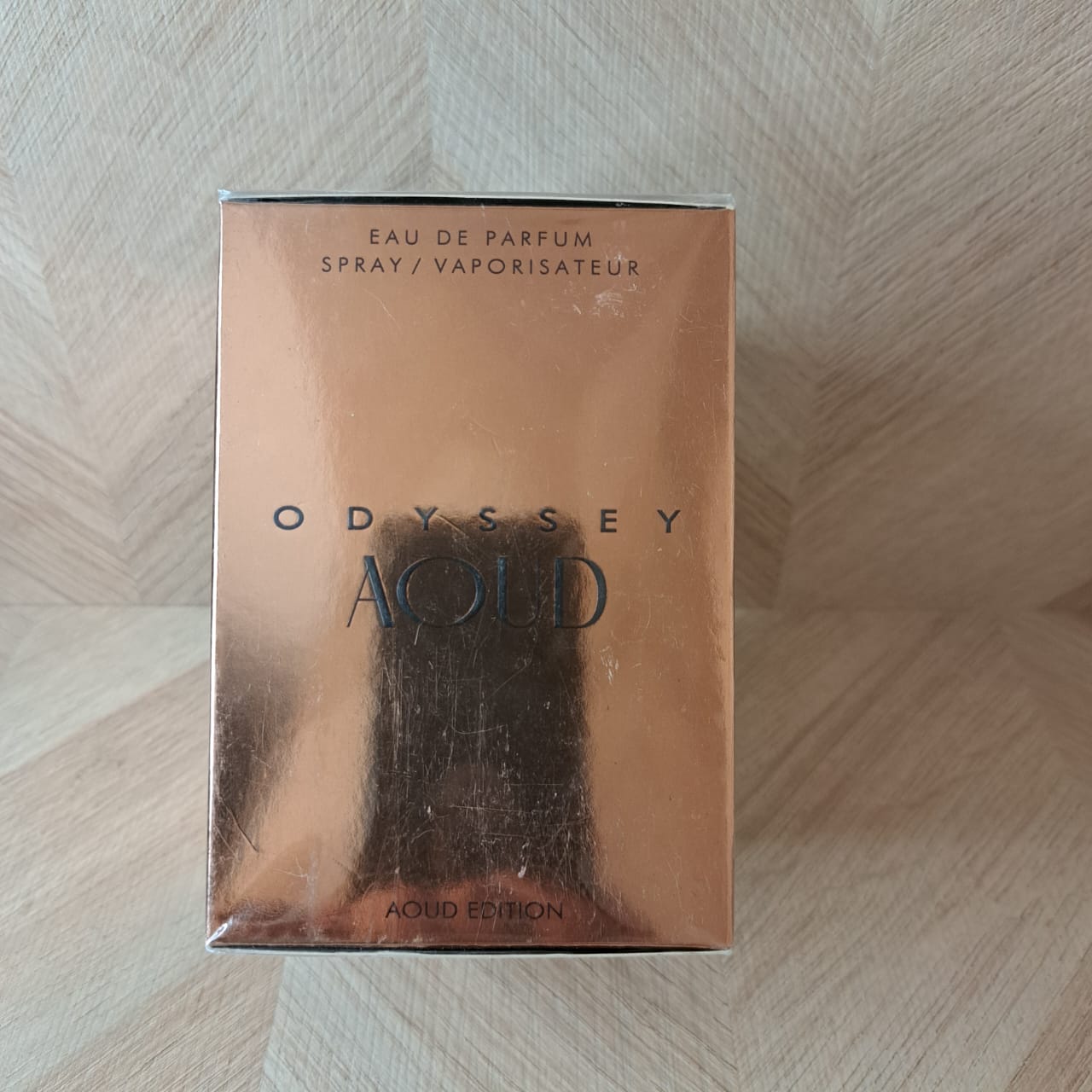 Perfume Caja Pandora Odyssey Aoud