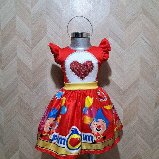 Cenicienta Vestido Plim Plim Sencillo