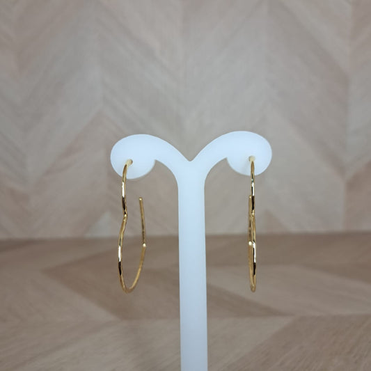 Joyeria Nice Aretes Dorados Corazon