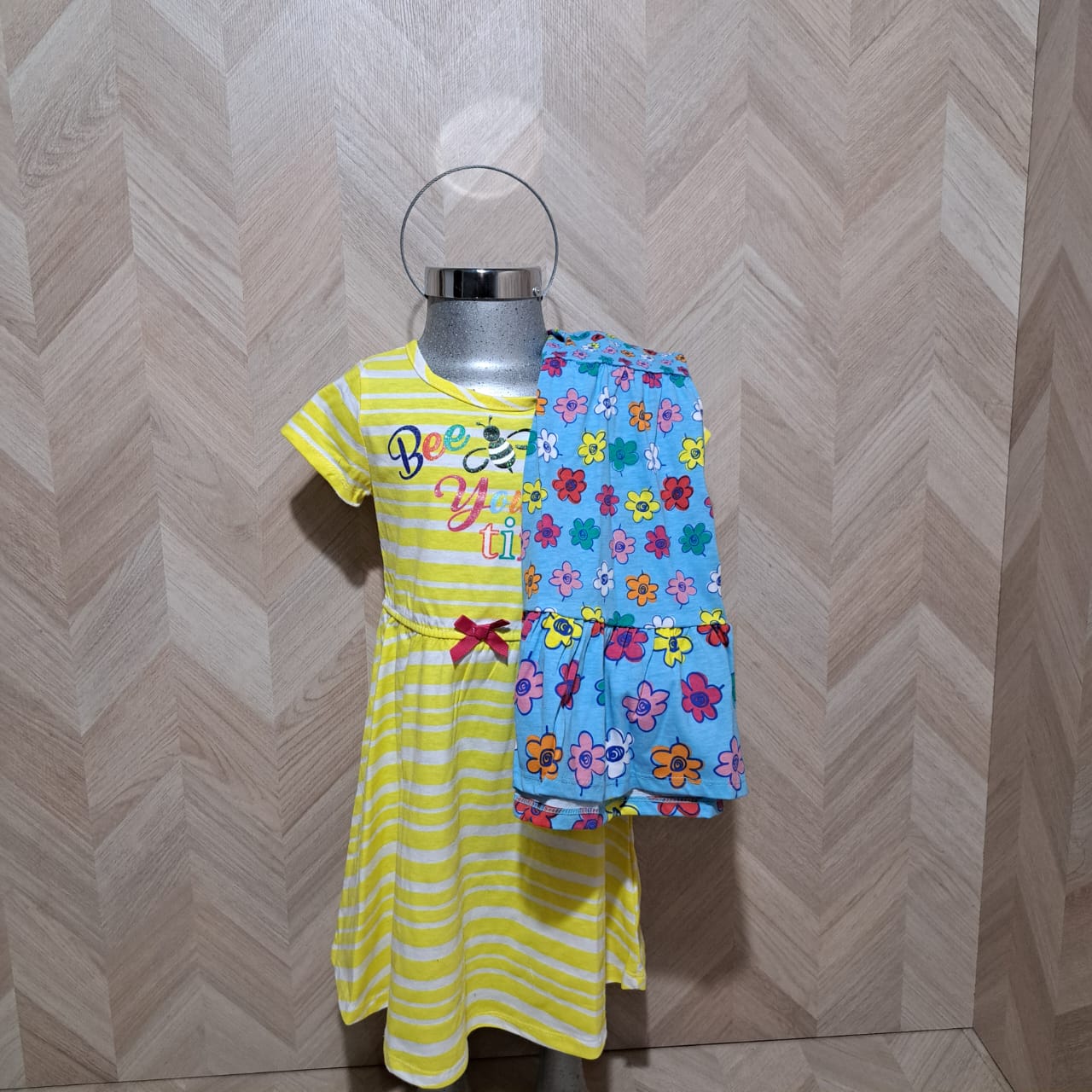 Panditastyle Vestido Amarillo Abejita 2Pzas