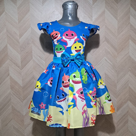 Cenicienta Vestido BShark Azul