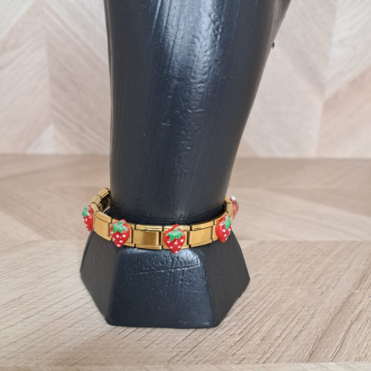 LaCasaDeLaPulsera Pulsera Italiana Fresas