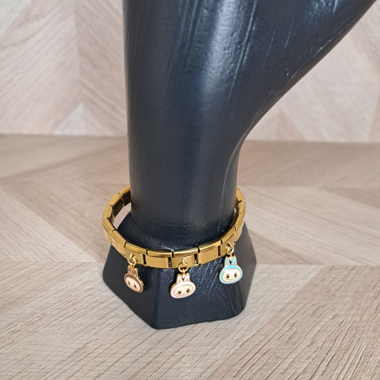 LaCasaDeLaPulsera Pulsera Italiana Labubus Colgantes