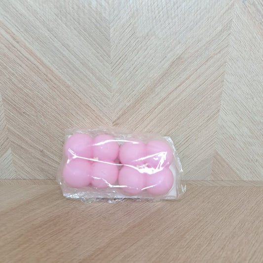 Velas Orquidea Vela Mini Bubble Rosa