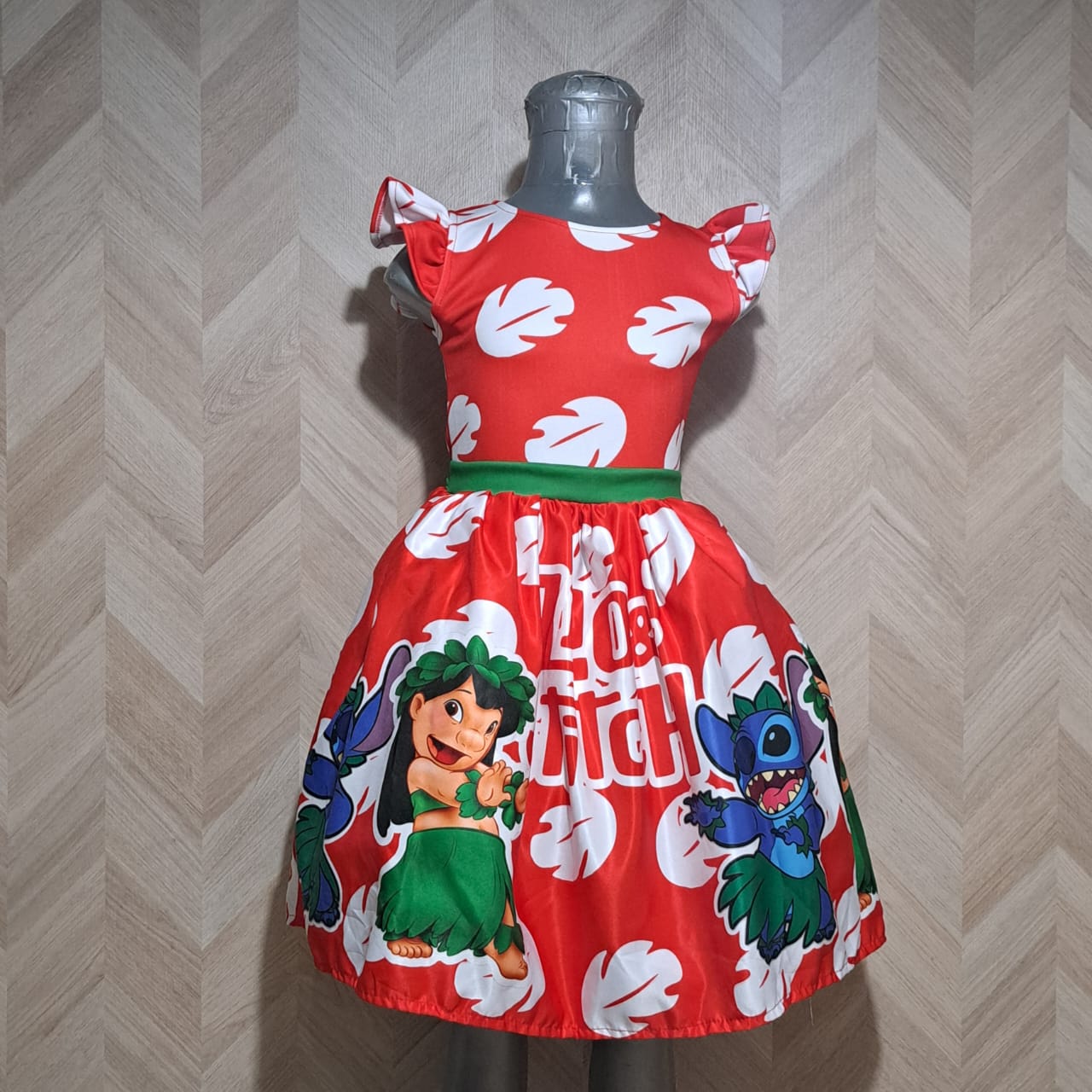 Cenicienta Vestido LStich Rojo