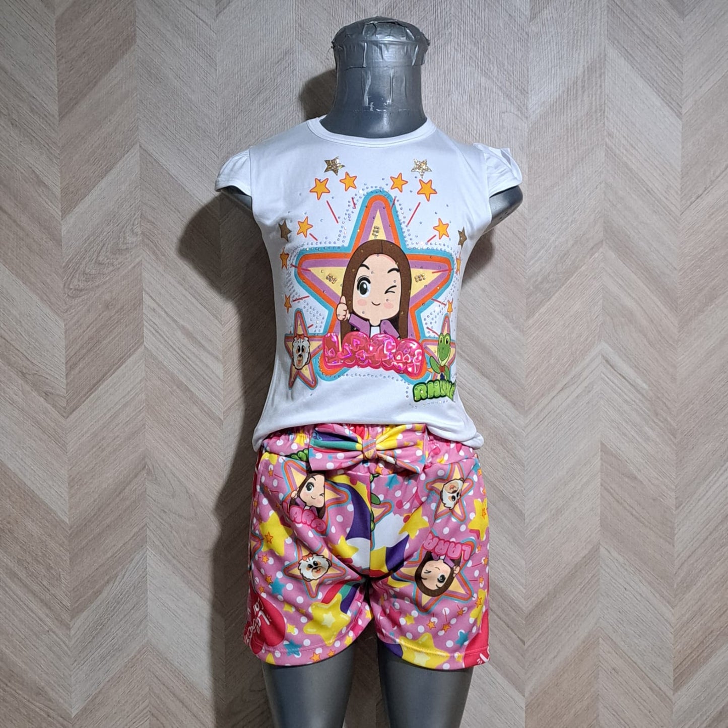 Creativos Kids Conjunto Short Blusa LCampos