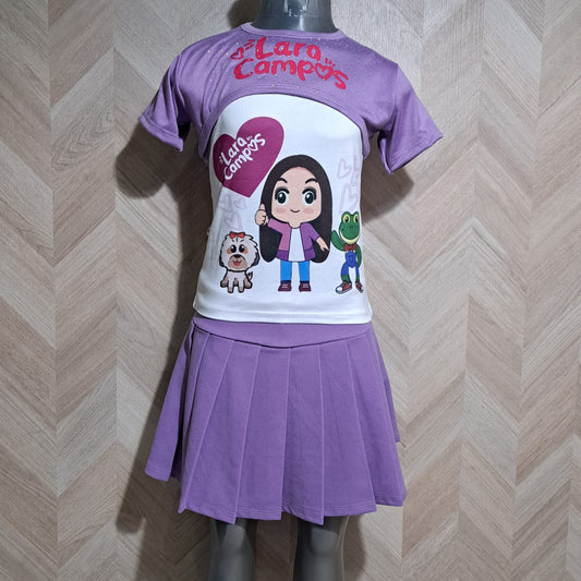 Creativos Kids Conjunto Morado Torerito