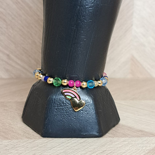 Joyeria Nice Pulsera Niña Arcoiris