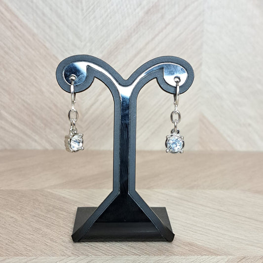 Joyeria Nice Aretes Plateados Colgate