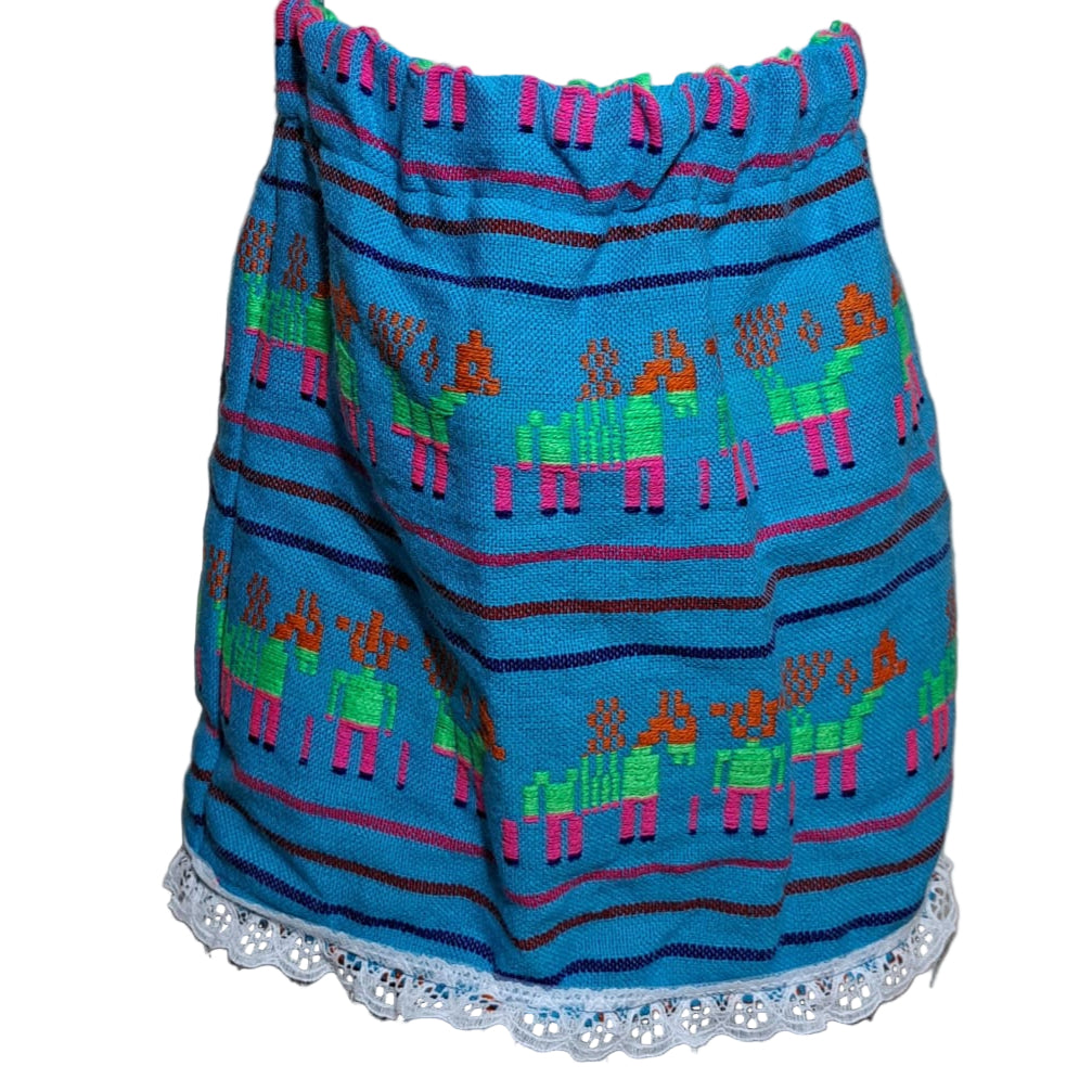 Creativos Kids Falda Cambaya Azul Fiusha
