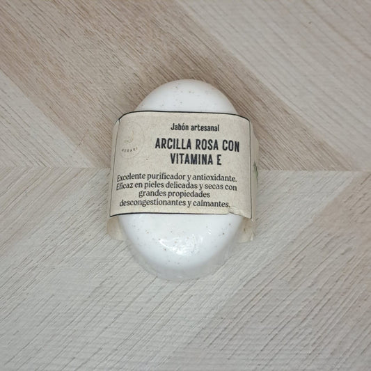 Meraki Jabon Arcilla Rosa Vitamina E